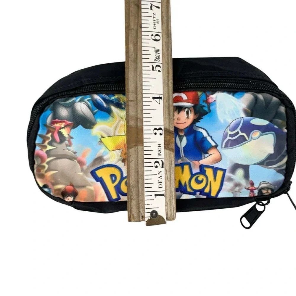 Pokemon Nintendo switch Pencil Case Double Zip Pikachu School Supply‎ Travel NEW
